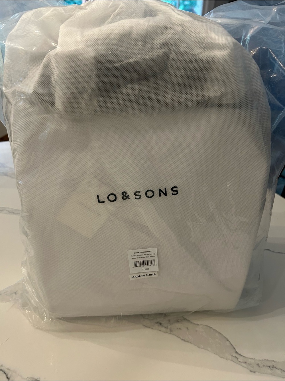 Lo & Sons Rowledge 2 Backpack Black/Azure/Gold